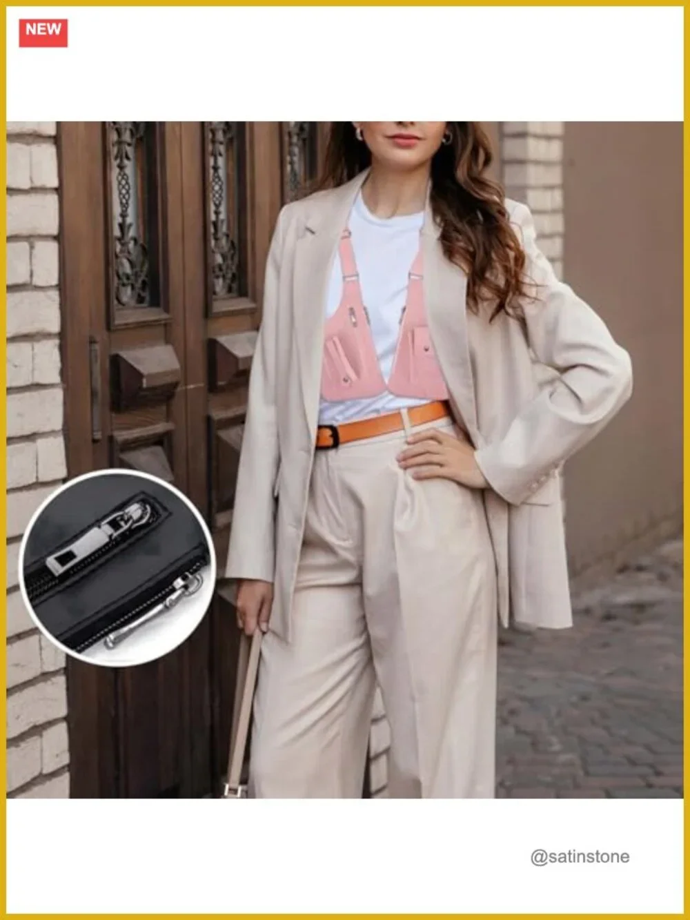 Underarm Shoulder Bag | Adjustable Leather Anti-Theft Holster Bag | Outdoor